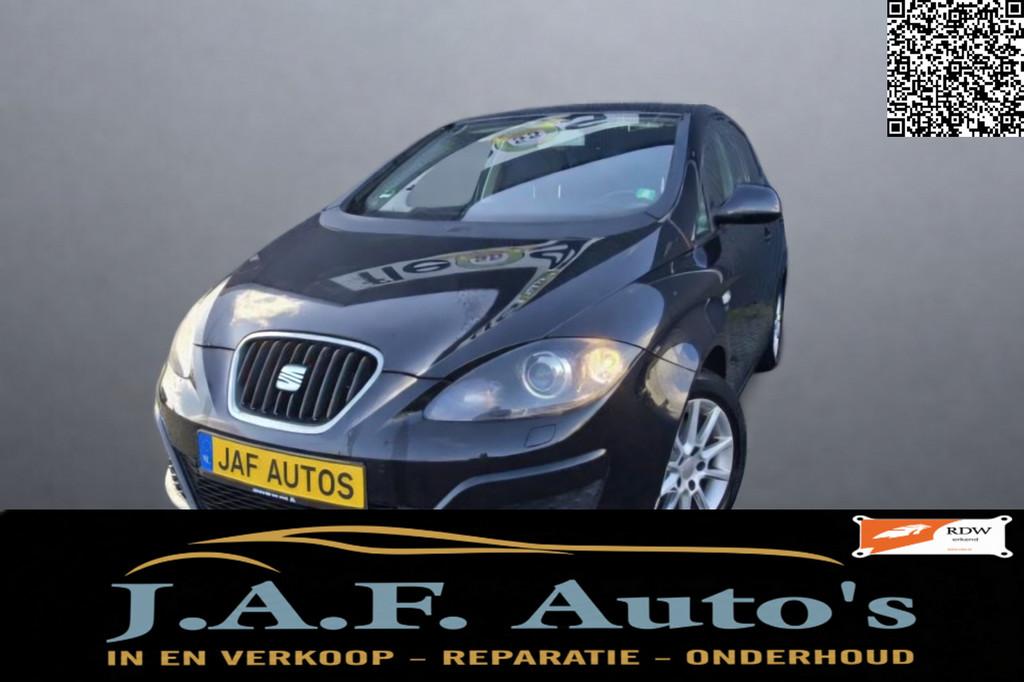 Seat Altea 1.4 TSI Airco Cruise Navvi Lmv Nw apk!, Voorwielaandrijving, Gebruikt, 4 cilinders, Zwart