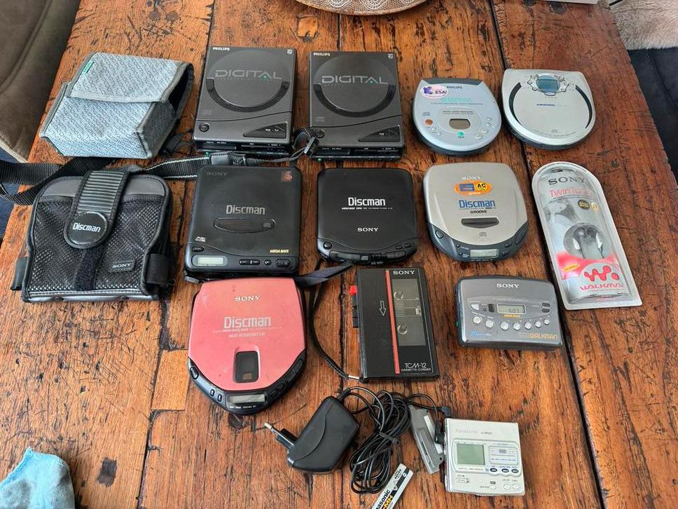 Verzameling Discmans, Walkmans en Minidisc-speler, Ophalen of Verzenden, Walkman