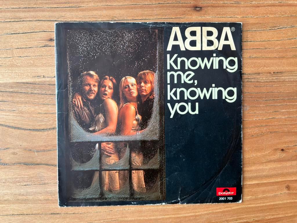 ABBA - Knowing Me, Knowing You single, Cd's en Dvd's, Vinyl Singles, Gebruikt, 7 inch, Single, Ophalen of Verzenden