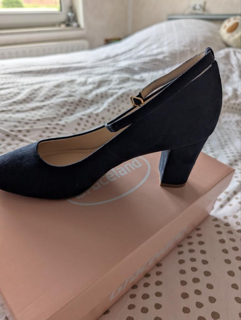 Pumps, Blauw, Nieuw, Dansschoenen, Ophalen of Verzenden