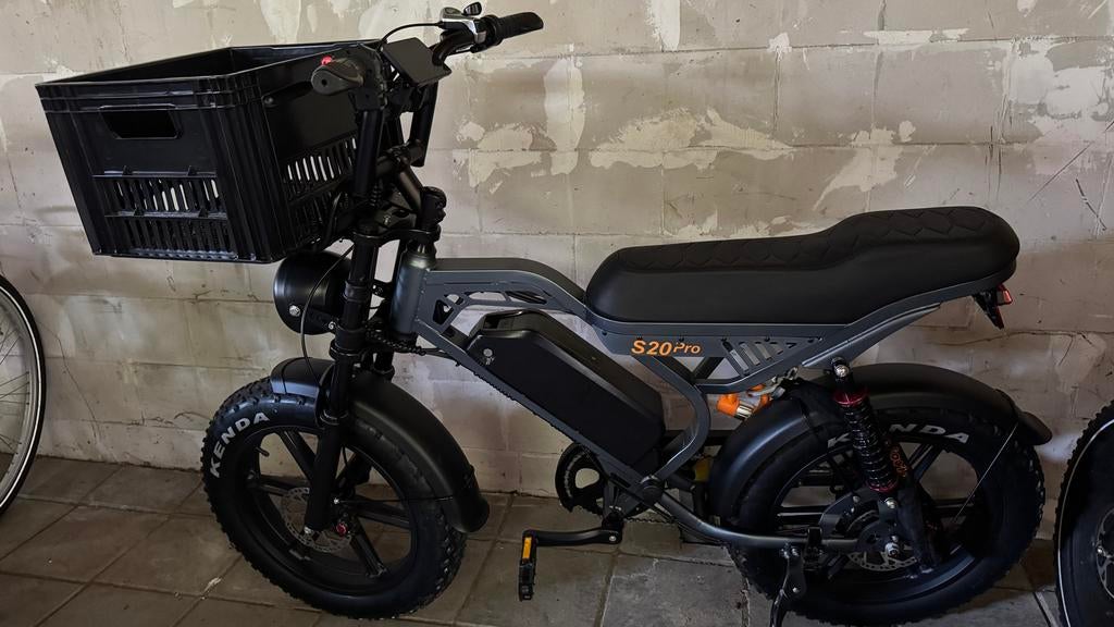 Fatbike S20 Pro ZGAN! Nfc chip, 2 sleutels, Fietsen en Brommers, Elektrische fietsen, Zo goed als nieuw, 59 cm of meer, 50 km per accu of meer