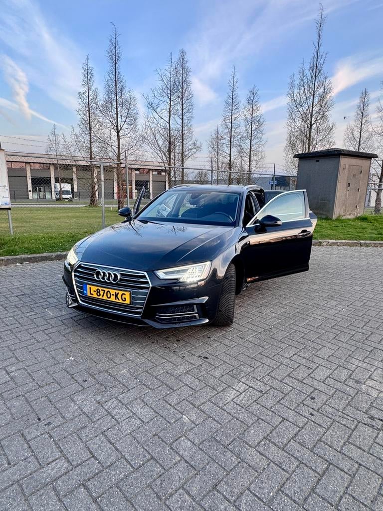 Audi A4 1.4 Tfsi 150pk S Tronic 2017 Zwart, Auto's, Audi, USB, 4 cilinders, 150 pk, A4