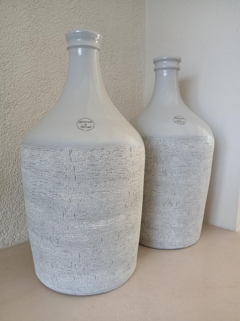 Vazen, Ophalen, Overige kleuren, Aardewerk of Porselein, Zo goed als nieuw