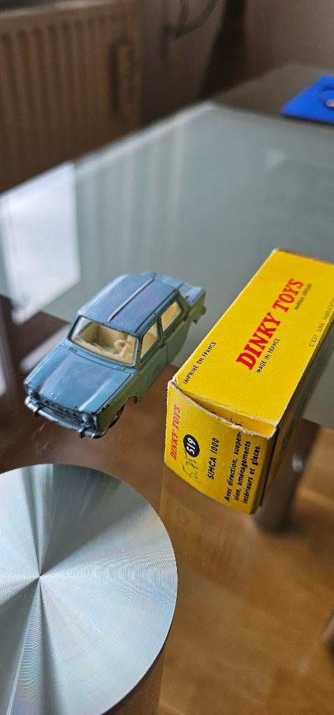 Dinky toys 519 Simca 1000, Ophalen of Verzenden, Gebruikt, Auto, Dinky Toys