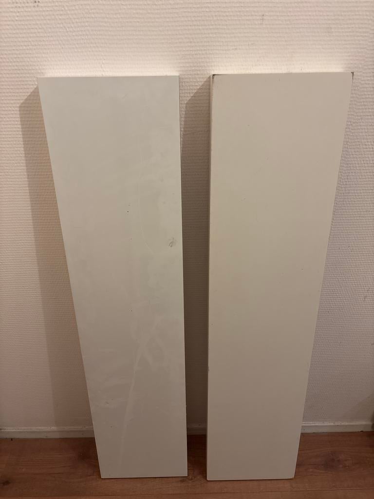 2x IKEA Lack Boekenplanken Wit - 110x26 cm, Ophalen, Gebruikt