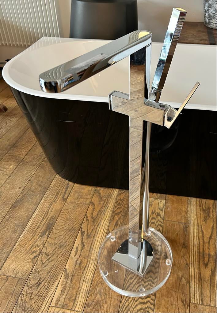 Ligbad Half Vrijstaand Adoria Ovaal 80x170x58 cm, Ophalen of Verzenden, Zo goed als nieuw, Bad