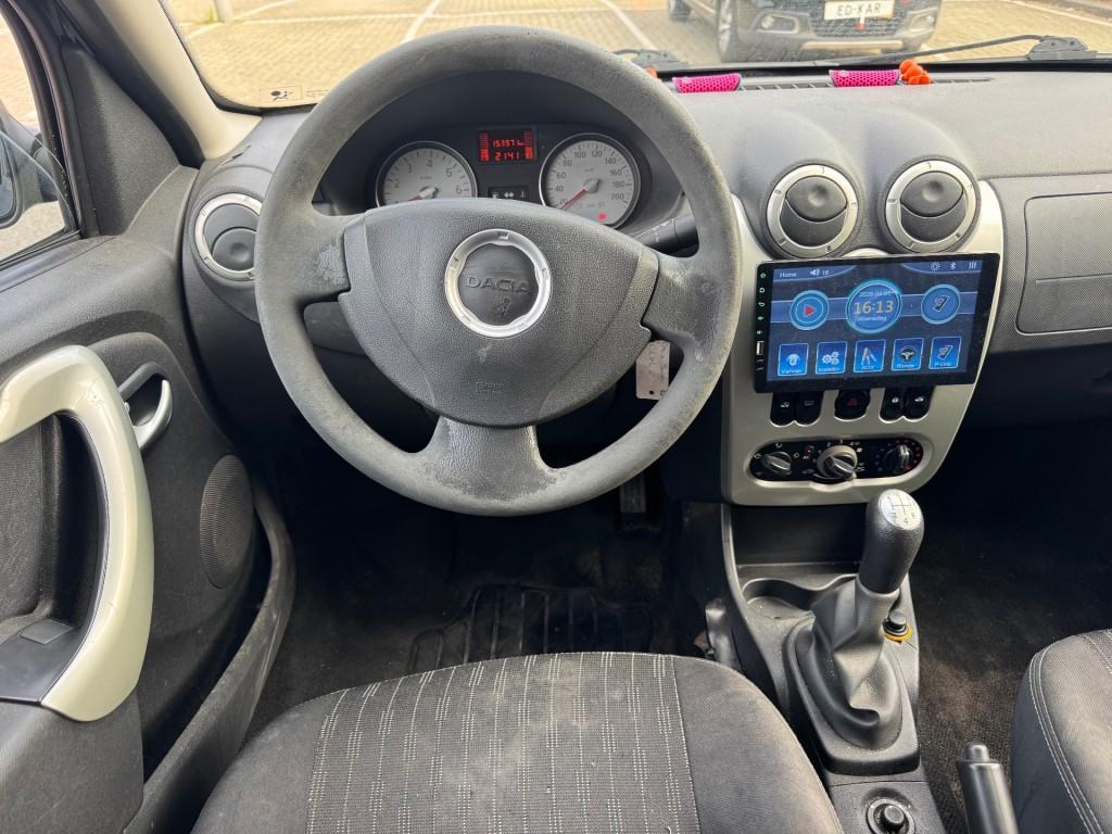 Dacia SANDERO 1.2 Blacklineb AIRCO NAVI NAP APK HANDEL PRIJS, Voorwielaandrijving, Euro 5, Gebruikt, 31 €/maand