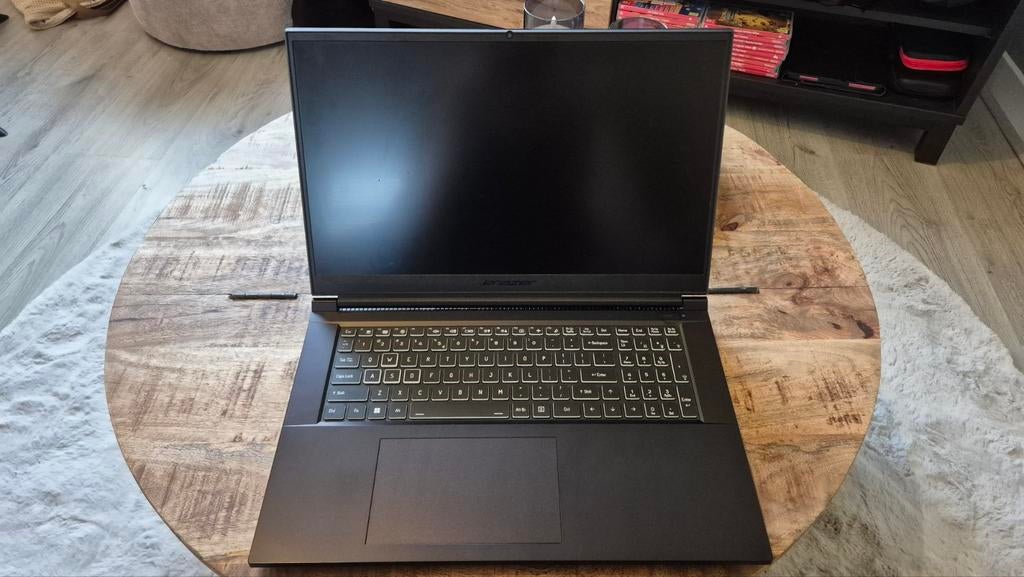 ERAZER Defender P50 17 inch gaming laptop RTX 4060 i7-12th, Ophalen, 512 GB, Zo goed als nieuw, Gaming