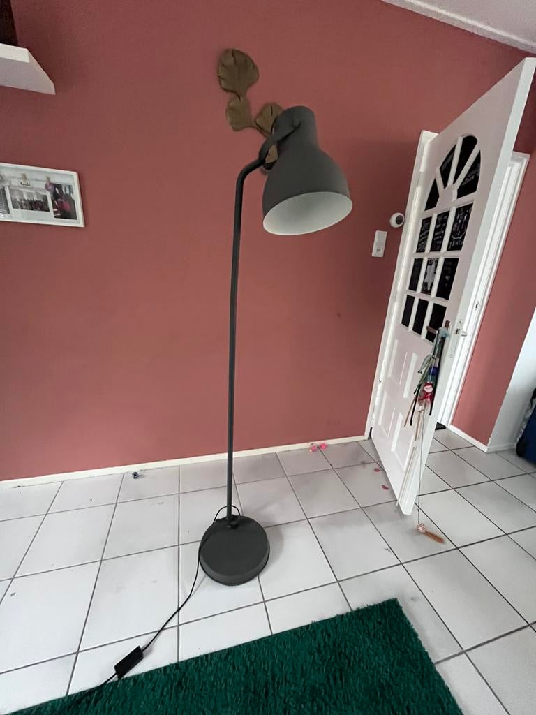 Mooie staande lamp, Huis en Inrichting, Lampen | Vloerlampen, Ophalen, Zo goed als nieuw, 150 tot 200 cm