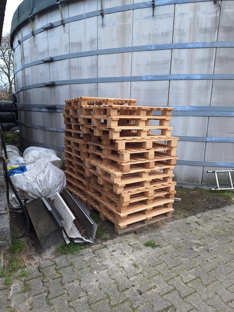 Houten pallets, Ophalen, Overige houtsoorten, Minder dan 200 cm, Pallet