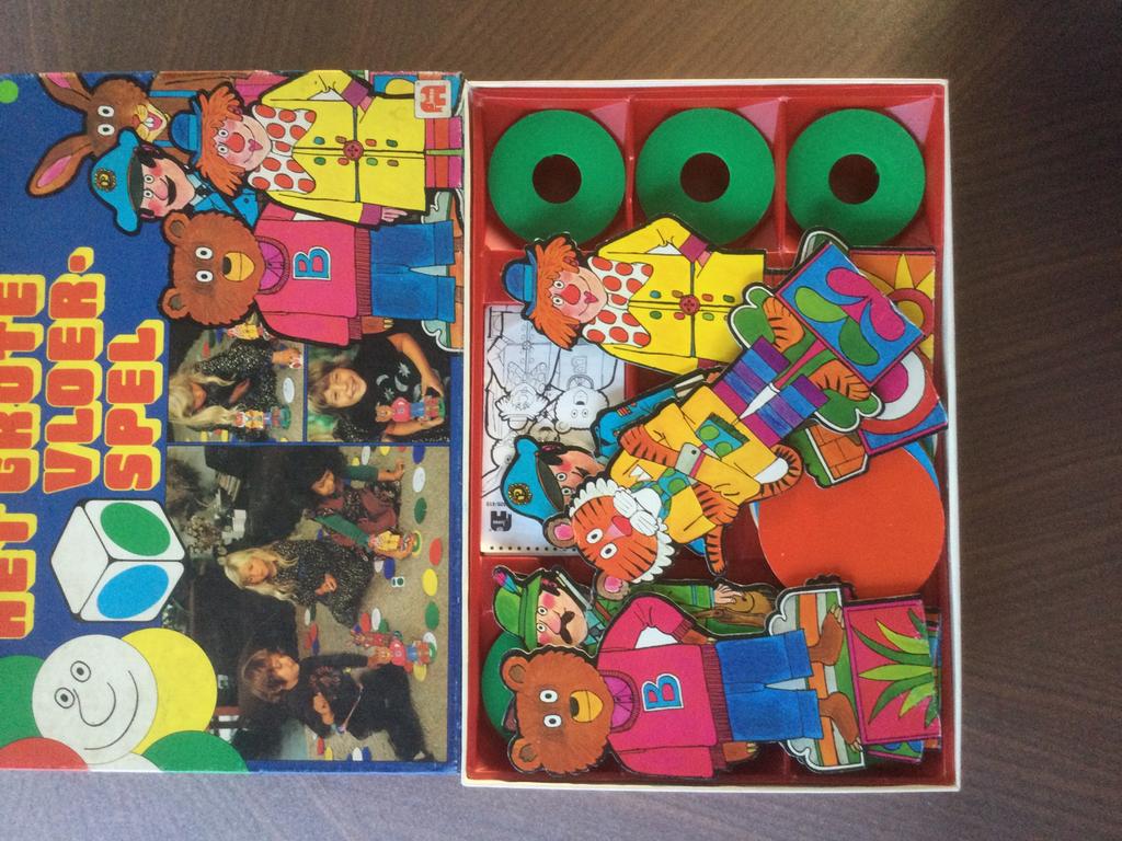 Jumbo het Grote Vloerspel spel van jaar 1978., Ophalen of Verzenden, Zo goed als nieuw