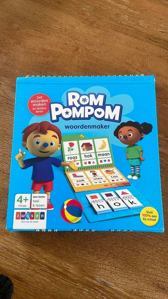 Rompompom woordenmaker, Ophalen of Verzenden, Zo goed als nieuw