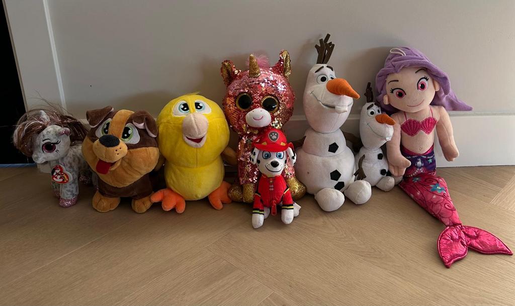 Knuffels, Ophalen, Zo goed als nieuw, Overige typen