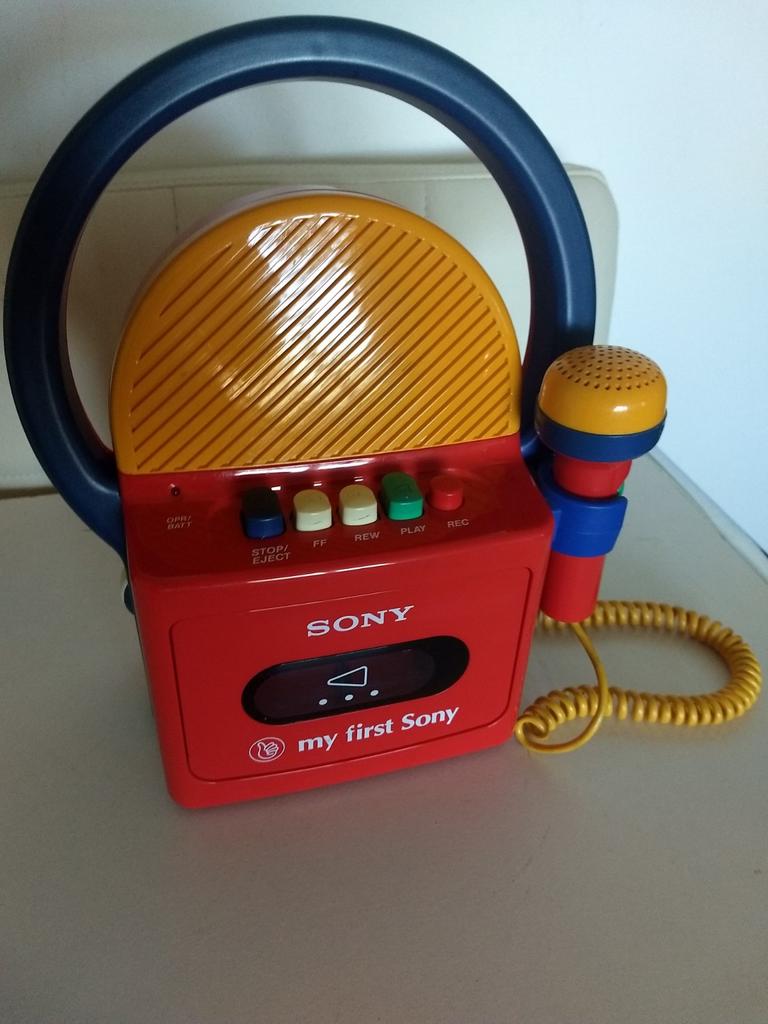 Goede Sony My First Sony cassette TCM-4300, Ophalen, Enkel, Sony