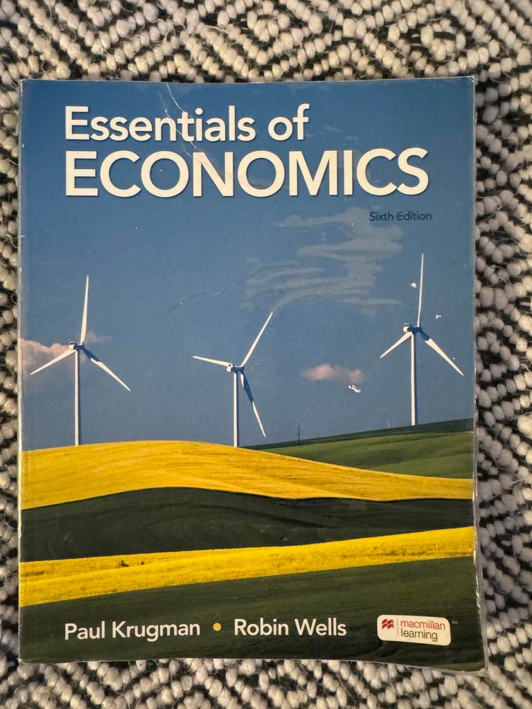 Essentials of Economics - Paul Krugman & Robin Wells, Ophalen of Verzenden, Gelezen, Economie en Marketing