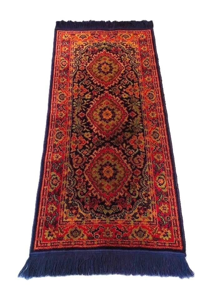 Vintage Oosters wollen Perzisch loper tafelkleed