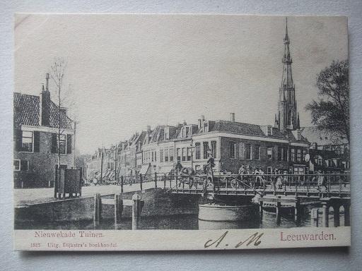 P178 Leeuwarden - Nieuwekade Tuinen, Verzenden, Voor 1920, Gelopen, Friesland