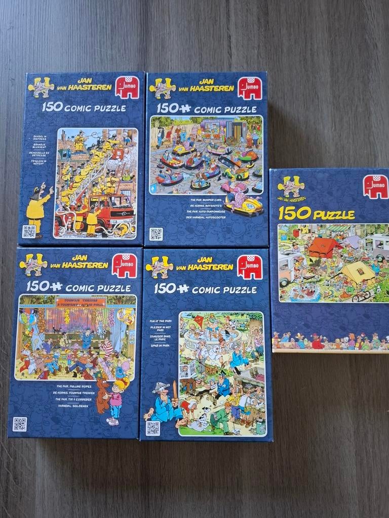 Jan van Haasteren 150 st, Ophalen, Minder dan 500 stukjes, Gebruikt