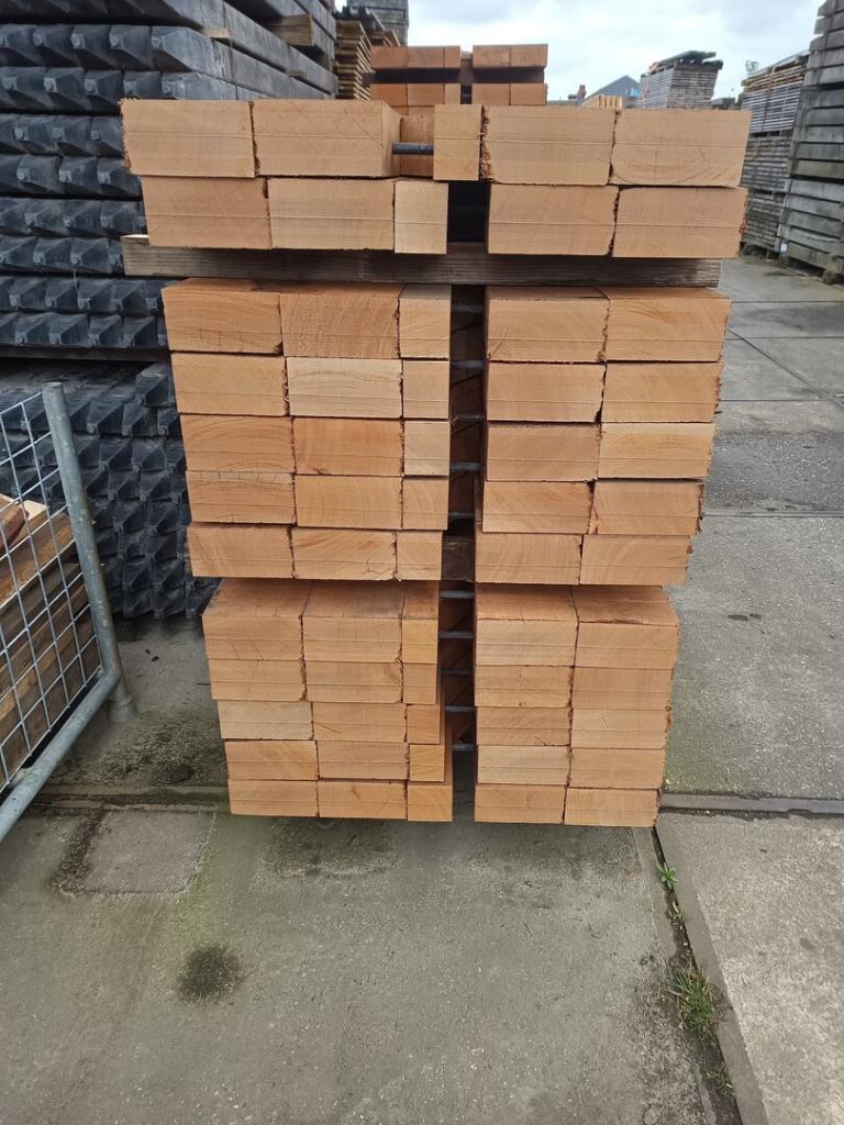 10 CM Draglineschot rijplaten schotten voor brug / werk, Doe-het-zelf en Verbouw, Hout en Planken, Nieuw