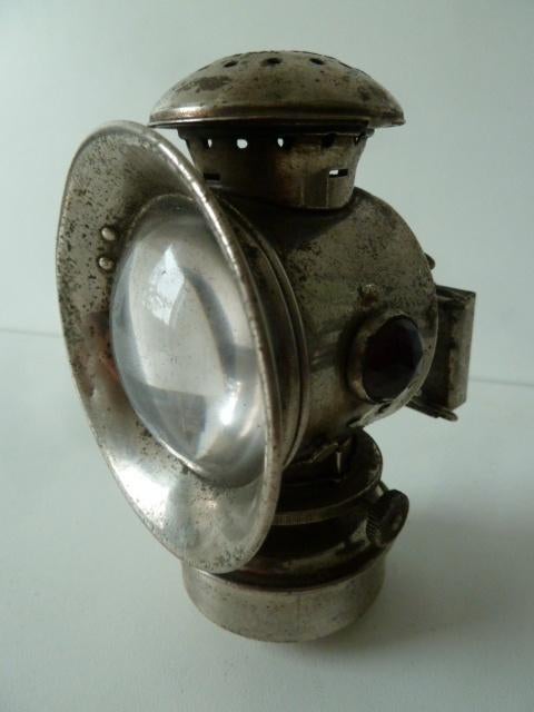 antieke fietslamp ROB ROY rijwiel oldtimer antieke fiets, Ophalen of Verzenden