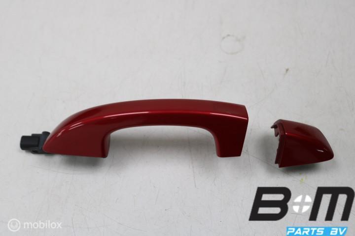 Rechter deurgreep Rood VW Golf 6 met keyless 1K8837206H, Gebruikt