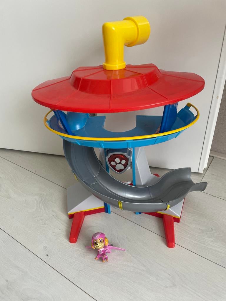 Paw Patrol Uitkijktoren met Skye figuur, Ophalen, Gebruikt, Jongen of Meisje