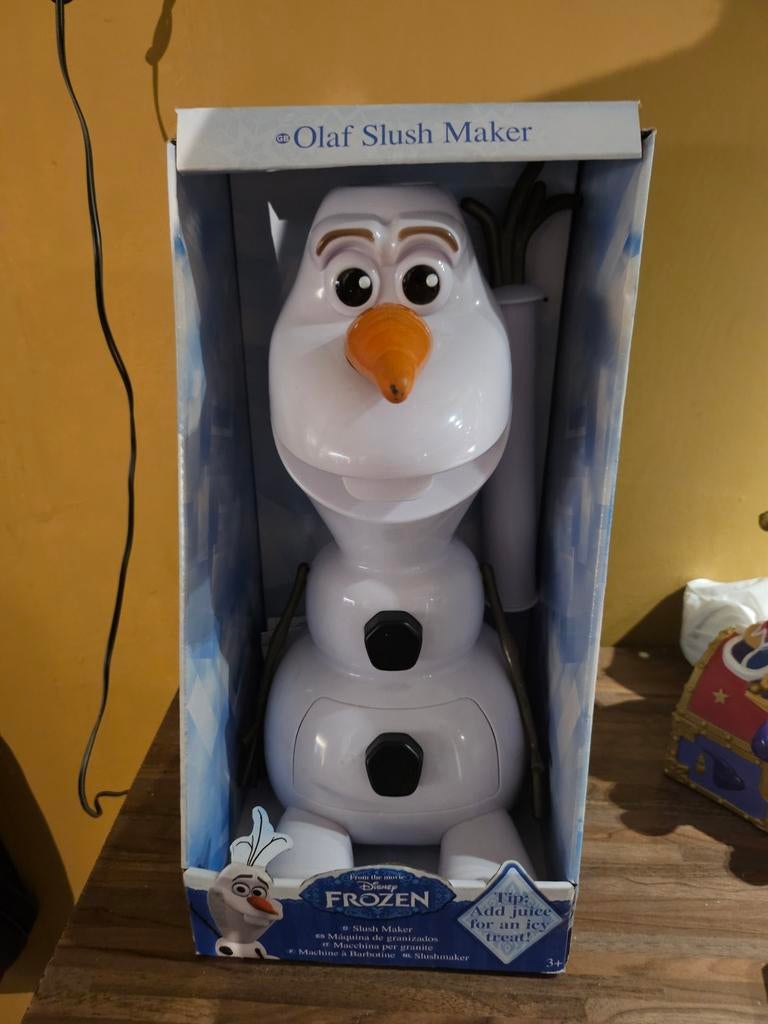 Olaf Frozen Slush Puppie Maker - Maak je eigen Slushy!, Ophalen of Verzenden, Gebruikt, Jongen of Meisje