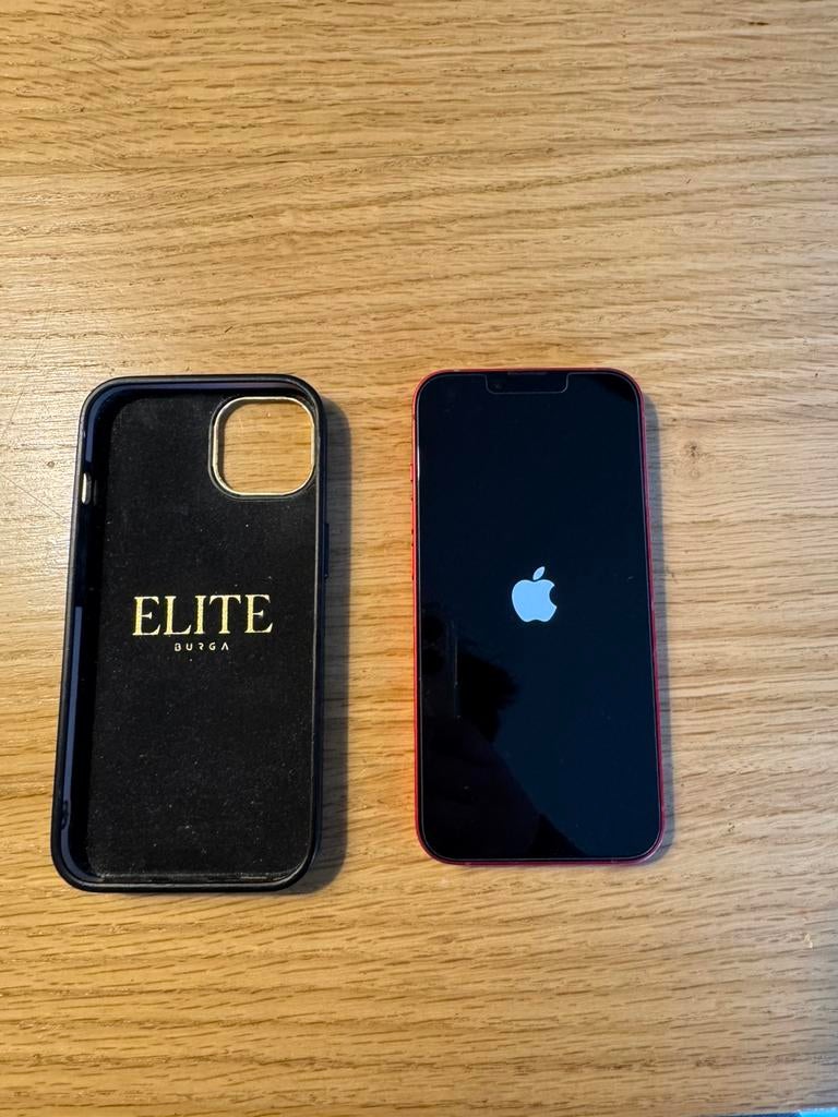 iPhone 14 | krasvrij | Rood, Telecommunicatie, 128 GB, Ophalen of Verzenden, Zo goed als nieuw, Zonder simlock