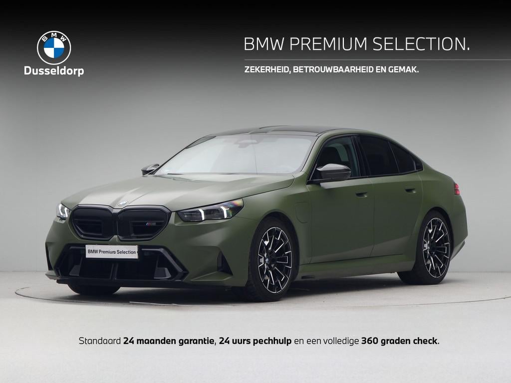 BMW M5 sedan (bj 2025, automaat), Auto's, BMW, Bedrijf, Te koop, 5-Serie, 4x4, Airconditioning, Alarm, Bochtverlichting, Climate control
