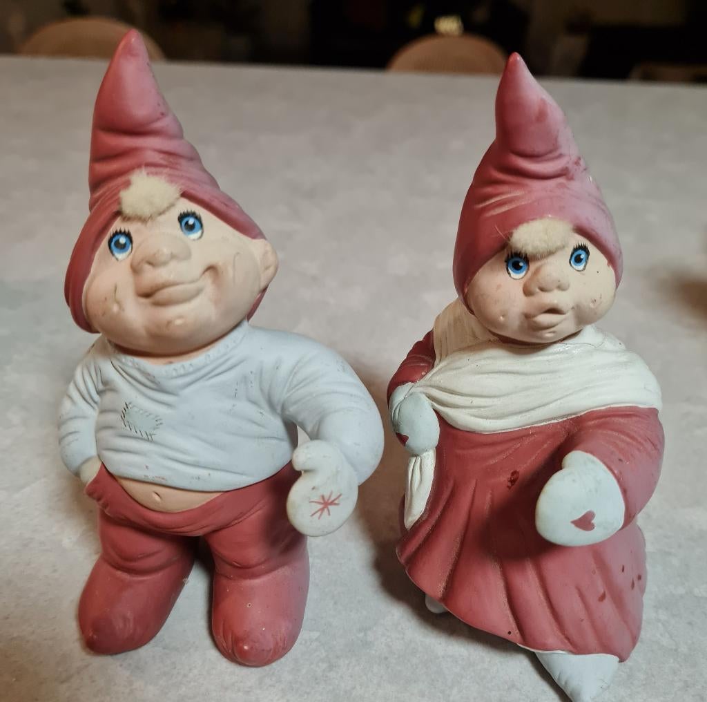 2 Deense elfen beeldjes - Etly Klarborg, Antiek en Kunst, Ophalen of Verzenden