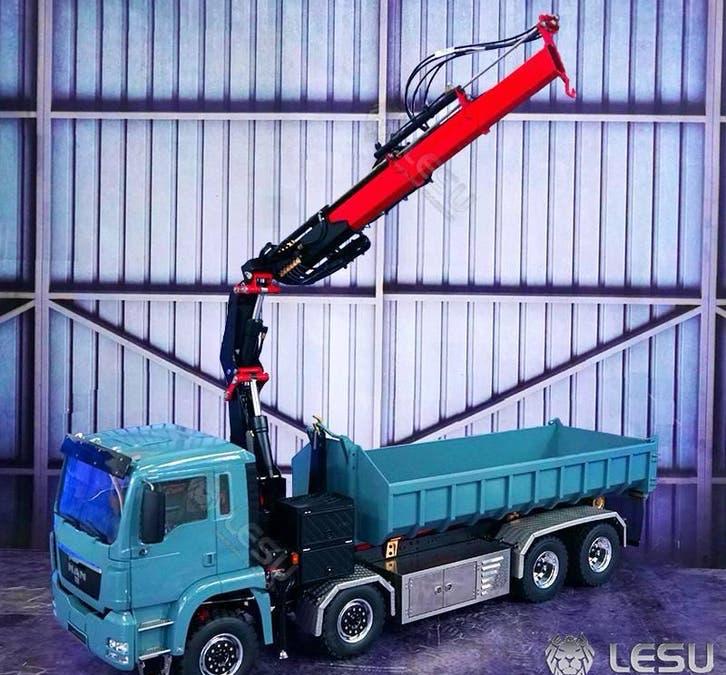 BouwKit Autolaadkraan Lesu RC 1/14, Ophalen of Verzenden, Nieuw