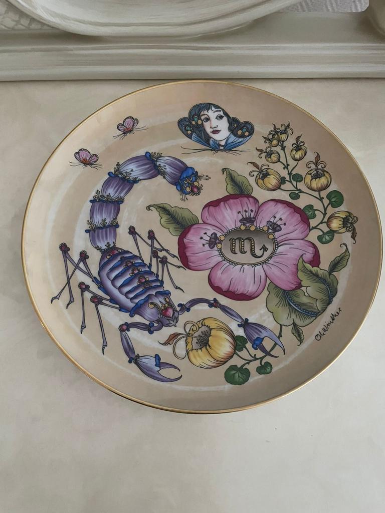 Hutschenreuther porseleinen wandborden - Ole Winther, Antiek en Kunst, Antiek | Wandborden en Tegels, Ophalen of Verzenden