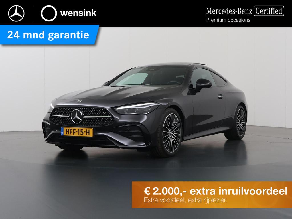 Mercedes-Benz CLE Coupé 200 AMG Line | Panoramadak | Night, Auto's, 4 cilinders, 4 stoelen, Origineel Nederlands, Bedrijf