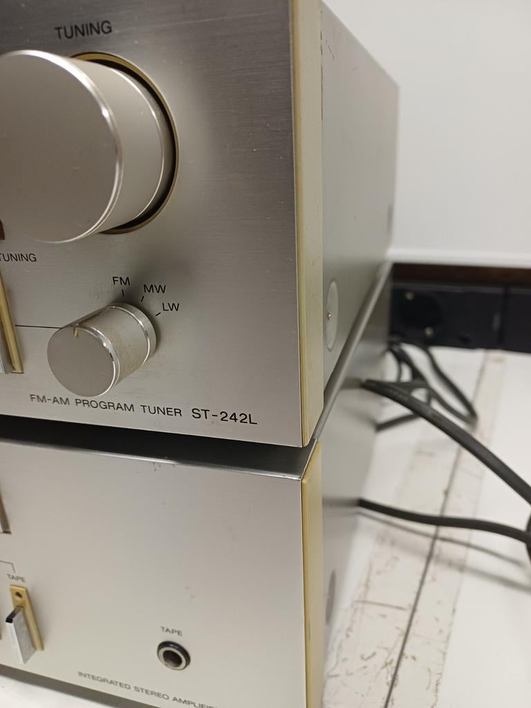Sony TA-242 Versterker & ST-242L Tuner Jaren '80, Ophalen of Verzenden