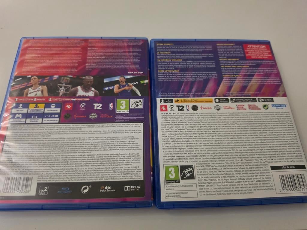 Nba 2k23 en 24 voor Playstation 4 en Playstation 5 Lees Goed, 2kGames NL, 2kgames, Ophalen of Verzenden, Zo goed als nieuw
