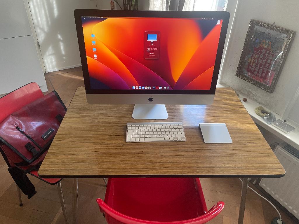Apple iMac 27” (2019) – Intel i9 3.6GHz – 32GB RAM – 1TB, Ophalen, Gebruikt, 32 GB, SSD