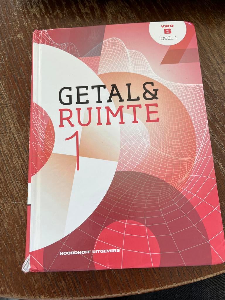 Getal & Ruimte vwo B deel 1 - Elfde editie 2014, Boeken, Ophalen of Verzenden, Beta, Gelezen, WO
