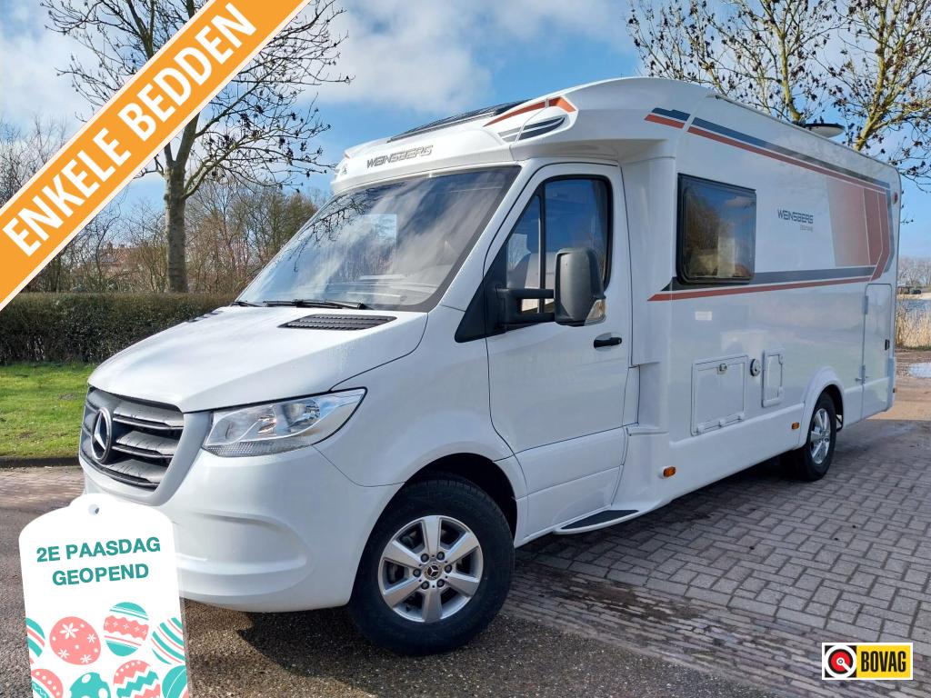 Mooie Weinsberg CaraCompact MB 640 MEG met vele luxe optie's, Niet ingevuld, Weinsberg, Luifel, Ringverwarming