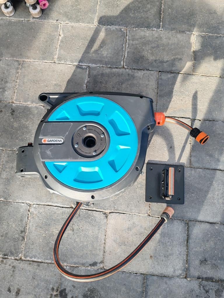 Gardena wandslangenbox, Tuin en Terras, Tuinslangen, Ophalen of Verzenden, Gebruikt, Tuinslanghaspel
