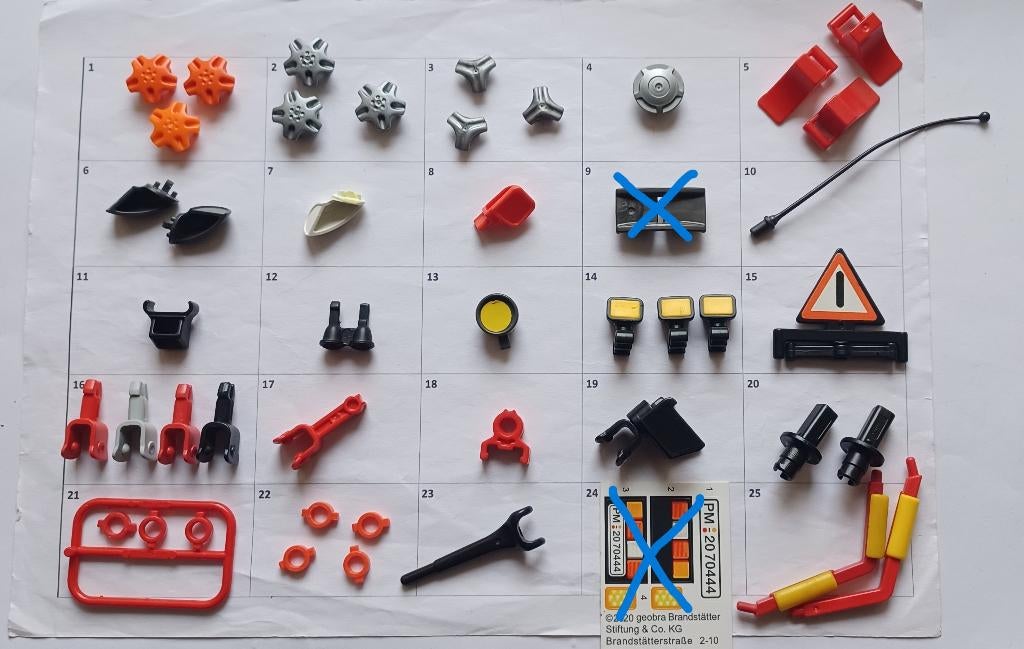 playmobil onderdelen auto boot motor, Ophalen of Verzenden, Gebruikt, Los playmobil