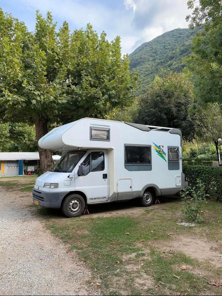 Knaus traveller ‘96, Caravans en Kamperen, Campers, Particulier, Half-integraal, Knaus