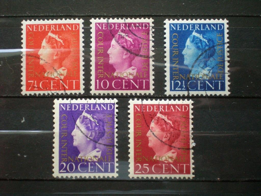 nederland Dienstzegels/Cour D20-24 Gebruikt ( S 766)..€ 0,50, Verzenden