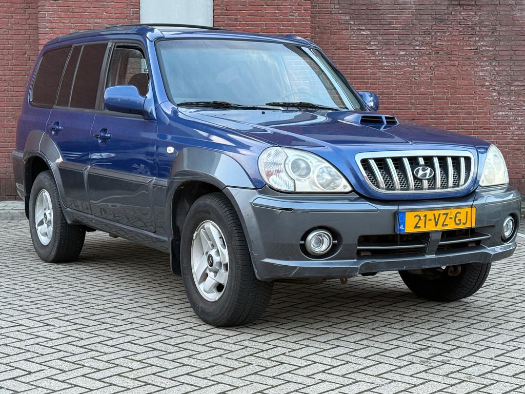 Hyundai Terracan 2.5 TCI GL|4X4|AIRCO|INRUILKOOPJE, Auto's, 101 pk, Gebruikt, 4 cilinders, 700 kg
