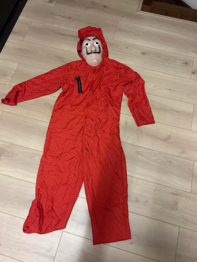 La Casa de Papel Kostuum - Maat 14/16 jaar, Ophalen, Carnaval, Kleding, Maat 34 (XS) of kleiner