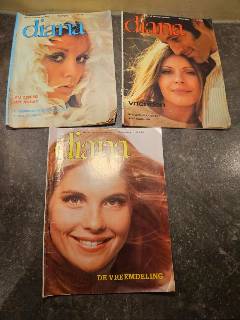 Diane paper roman x 3., Boeken, Ophalen of Verzenden