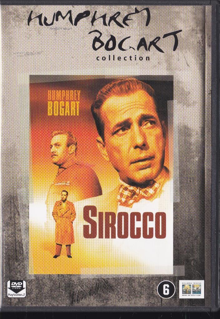 Sirocco ֎ 1951, Humphrey Bogart, Märta Torén, Drama, Ophalen of Verzenden, Zo goed als nieuw, 1940 tot 1960