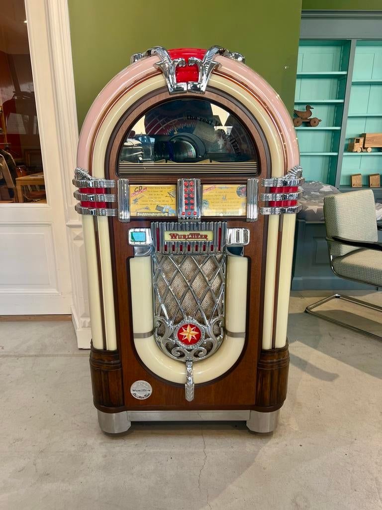 Wurlitzer 1015-CD Jukebox met CD's, Ophalen, Zo goed als nieuw, 1970 tot heden, Wurlitzer