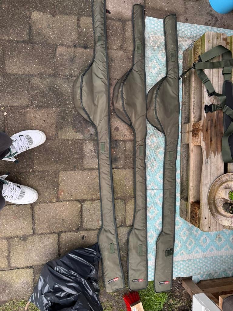 JRC rod sleeve 12ft 3 stuks, Ophalen of Verzenden, Zo goed als nieuw, Overige typen