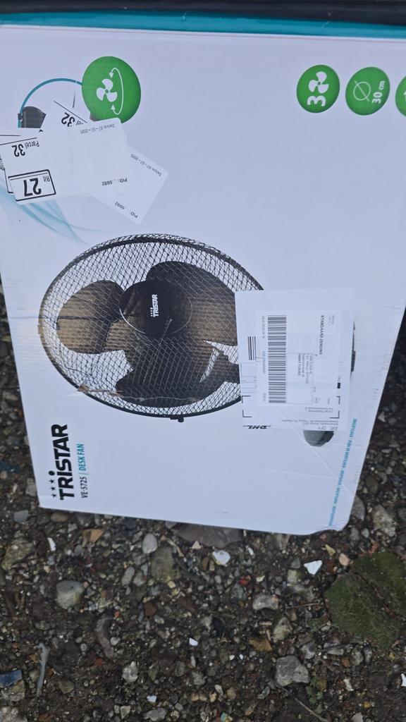 Ventilators & mini BBQ’s | Nieuw | Grote voorraad, Ophalen of Verzenden, Nieuw, Wandairco, Minder dan 60 m³
