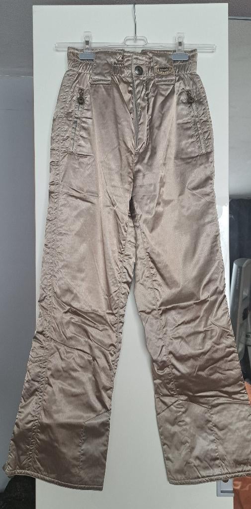 Emmegi skibroek goud mt 38 (valt als 36), Kleding | Dames, Broek, Emmegi, Ophalen of Verzenden, Zo goed als nieuw